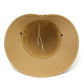 Straw hat Stylish vintage style linen bow summer straw hat
