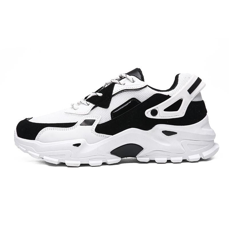 Spring Summer Men 'S Sports Shoes Mesh Breathable Chunky Shoes Running Shoes Casual Non -Slip Lightweight Sneakers