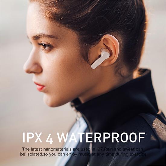 Tws Wireless Earphones Bluetooth 5.0 Earphones Earbuds Touch Control HD Talking Stereo with Mic Sport Headset for Smart Phone