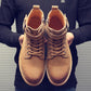 Men's Martin Boots Casual Shoes Men's Retro Leather Shoes Men Ankle Boots British Style Boots