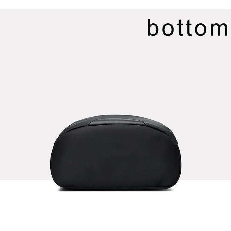 High-capacity Black Red Casual Large Capacity Simple Women's Multi-layer Canvas Backpack Travel Shopping Student Schoolbag