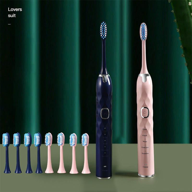 Lovers Electric Toothbrush Intelligent High-grade Magnetic Levitation Ultrasonic Male and Female Adult Automatic Rechargeable Couple Suit