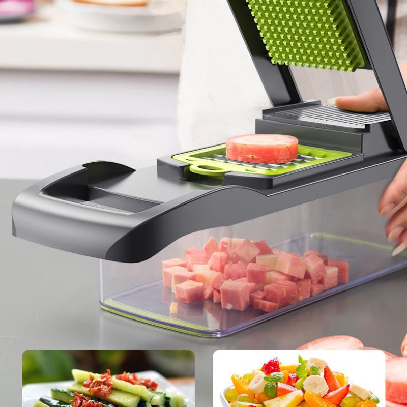 Kitchen Multifunctional Stainless Steel Vegetable Cutter Potato Shredder Shredder Grater Cucumber Slicer Grater