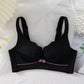 Large Size Gathers The Pair of Breasts To Prevent Sagging Adjustment Thin Soft No Steel Ring Breathable and Comfortable Bra