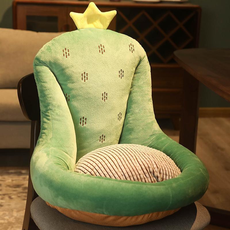 Cute Plush Cushion Anti-static Healthy Home Bedroom Living Room Balcony Lounge Furniture Tatami Sofa