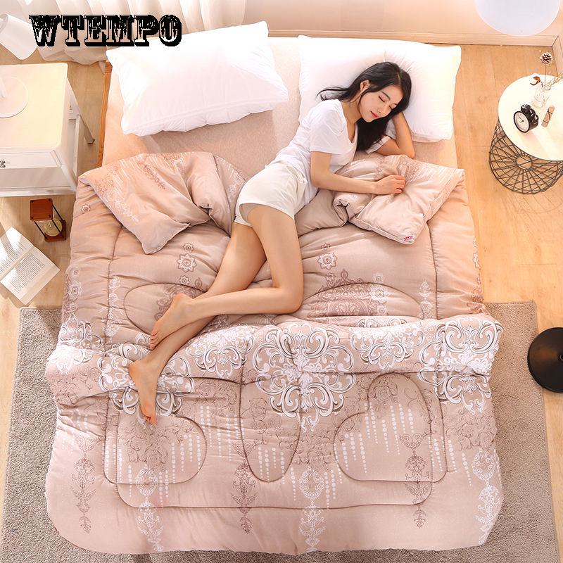 Bedding fashion thick warm student dormitory single double quilt winter core comfortable home