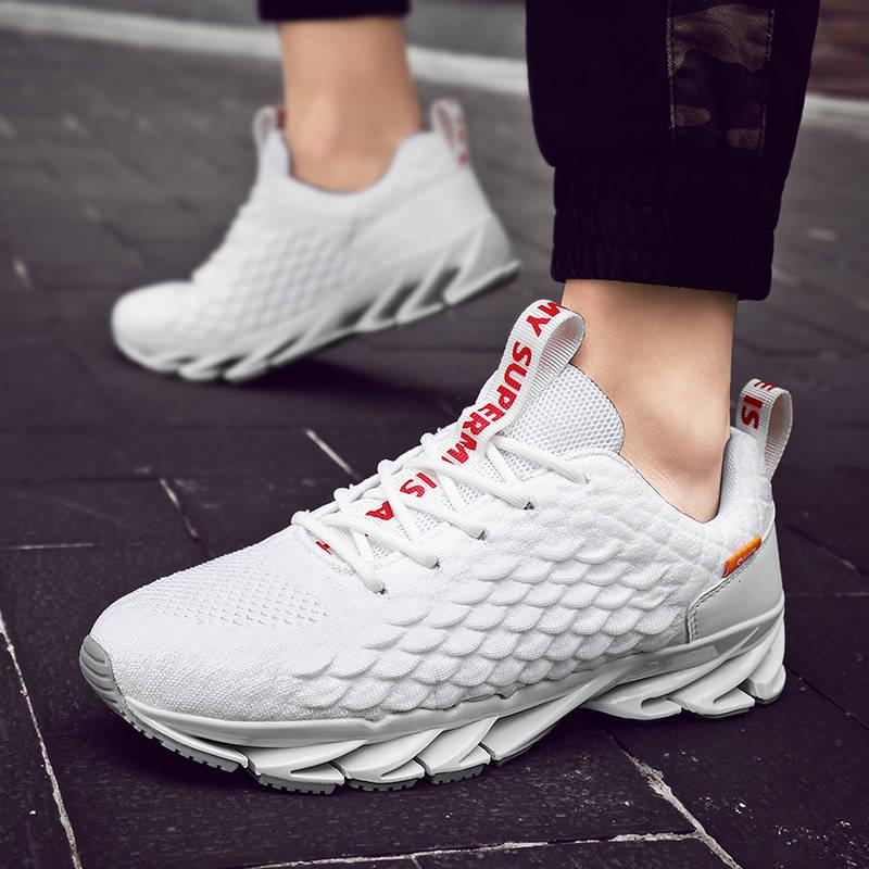 Men Sneaker Blade Running Shoes Fashion Walking Jogging Tennis Shoes Breathable Casual  Shoe