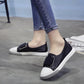 Real Soft Leather White Shoes Women Spring and Summer Breathable Fashion All-match Flat Casual White Shoes Women Shoes