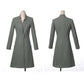 Winter Autumn Coat Women Wool Jacket Long Oversized Coats Blend Woolen Outerwear 2019 Women Clothing
