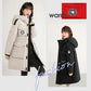 Down Jacket Women's Mid-length High-end Tooling Large Pockets Loose Thickened Coat Winter Warm Drop-shoulder Cotton Clothes Casual Outdoor Jacket