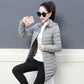 WTEMPO Cotton-padded Jacket Women's Mid-length Slim Padded Jacket Middle-aged Mother Down Padded Jacket