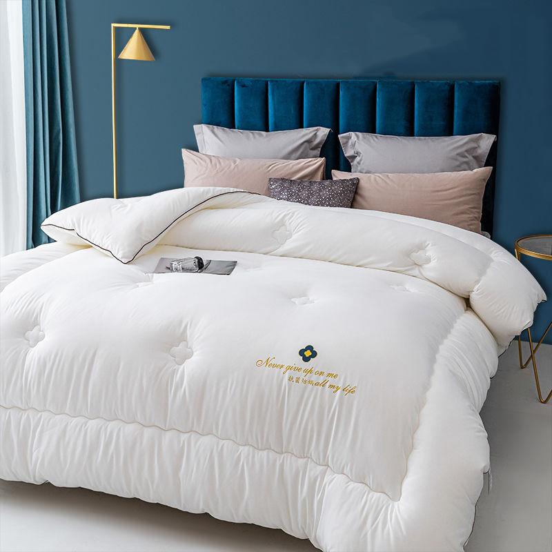 Four Seasons Thick Warm White Goose Down Winter Quilt Genuine Duvet Clearance Duck Down Air-conditioning Quilt Core