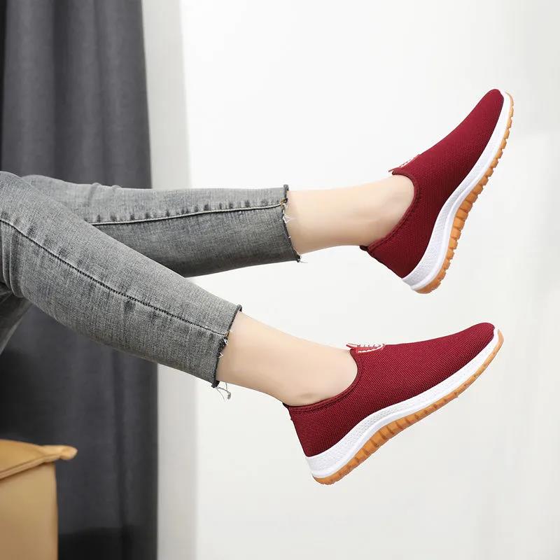 Bowknot Soft Bottom Non-slip All-match Mother Shoes Spring and Autumn Comfortable Shallow Shoes Leather Shoes