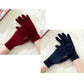 Two Pairs Pack Gold Velvet Warm Gloves Cold Protection Outdoor Riding Gloves Dance Ladies Gloves