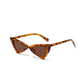 WTEMPO Cat Eyes Transparent Sunglasses Women Transparent Color Frame Glasses