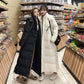 Ankle-length Cotton-padded Jacket Women Korean Style Loose Down Padded Jacket