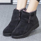 Women's Winter Cloth Shoes Plus Velvet Thick Warm Snow Boots Non-slip Wear-resistant Mother's Cotton Boots