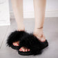 Maomao slippers women wear summer new fashion cute home thick bottom wild sandals and slippers