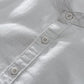 Linen Shirt Men's Short-sleeved Stand-up Collar Summer Thin Loose Cotton and Linen White Shirt Men's Small Fresh Casual Shirt Men