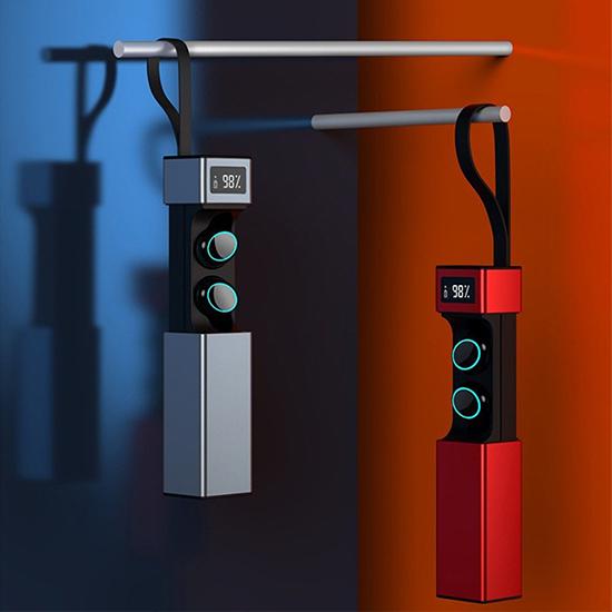 Waterproof 5.0 Earphones Bluetooth Mini HIFI TWS Earbuds Push-pull Headphones LED Display Headset