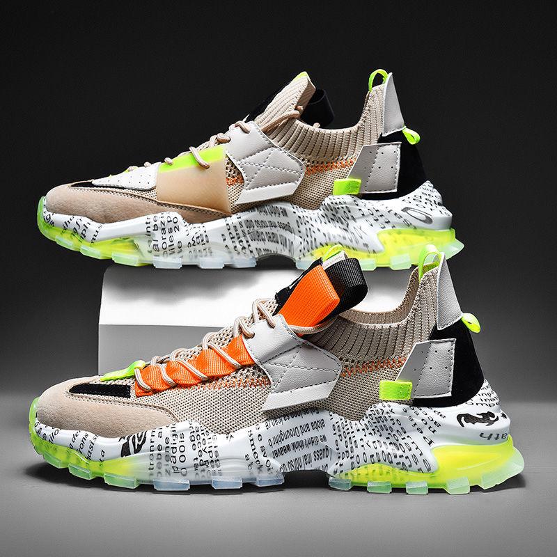 Fashion Men's Sneakers Summer Design New Trend Mens Shoes Casual Mesh Breathable Light Tenis Masculino Adulto Footwears