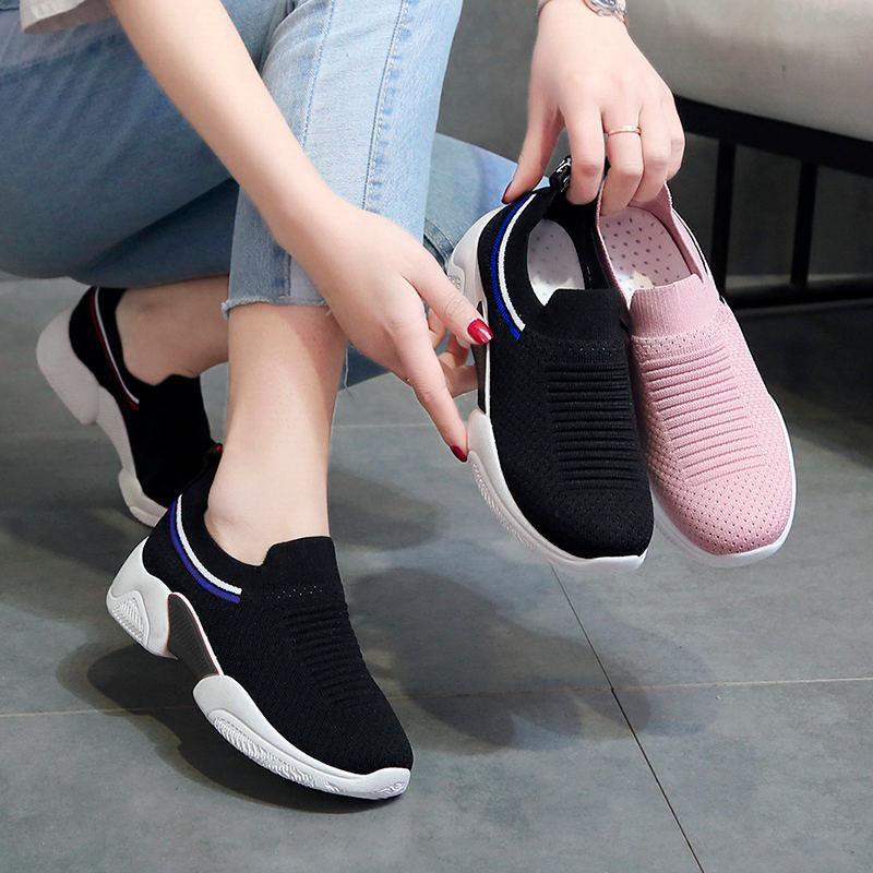 Summer Women Shoes Lightweight Breathable Mesh Casual Shoes Women Sneakers Walking Shoes Woman