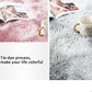 Plush Tie-dye Soft Carpet for Living Room, Bedroom, Non-slip Floor Mat, Absorbent Carpet for Bedroom