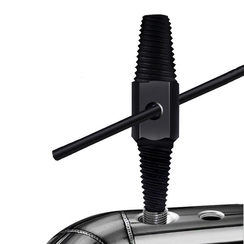 4' 6' water pipes Practical Pipe Broken Bolt Drill Bits Remover Double Head Screw Extractor