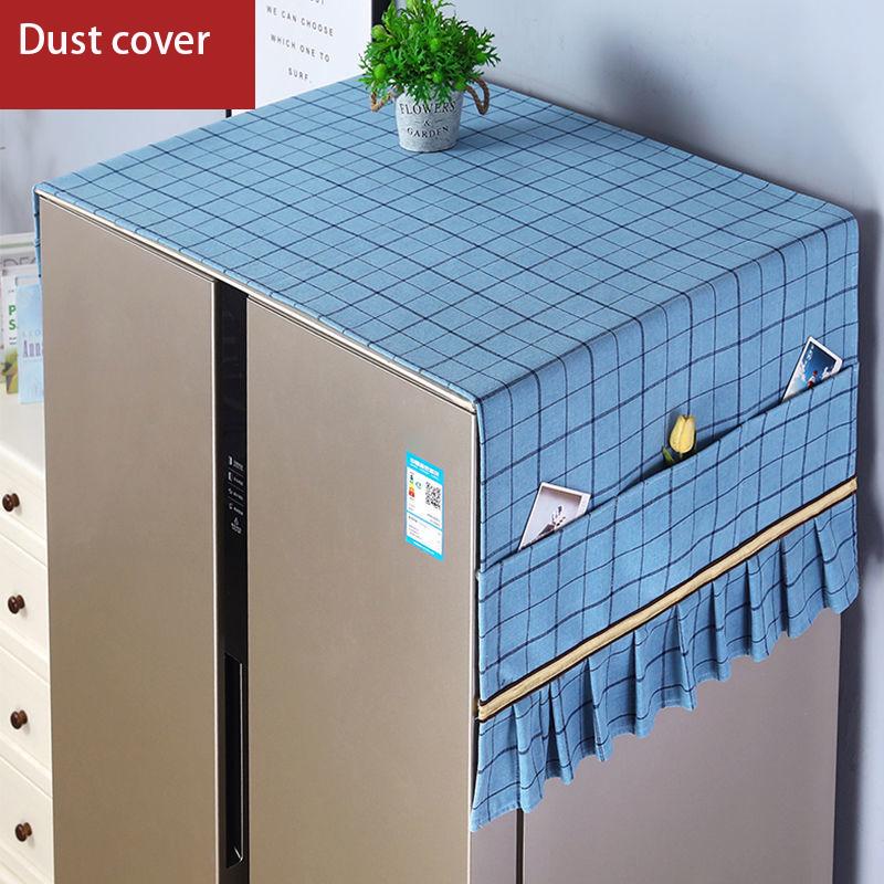 Refrigerator Dust Cover Dust Cloth Cover Cloth Washing Machine Cover Towel Protective Cover Microwave Oven Cover Cloth