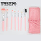 12Pcs Professional Eyes Makeup Brushes Set Wood Handle Eyeliner Blending Powder Smudge Brush