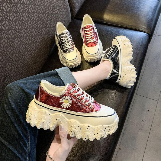 Summer Women Sneak Style Daisy Sneakers Women Breathable Running Fashion Dad Shoes Women Shoes