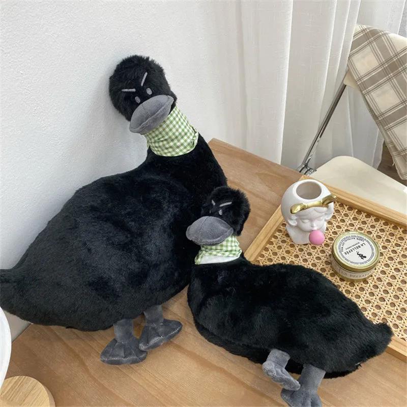 Kid's Plush Toy Cute Duck Funny Duck Plush Doll Soft Sofa Pillow Cushion Lovely Refueling Duck Gift