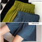 Five-point Shorts Women's Summer Wear Wide-leg Pants Loose Straight Casual Plus Size Pants Sports Thin Fitness Home Pants
