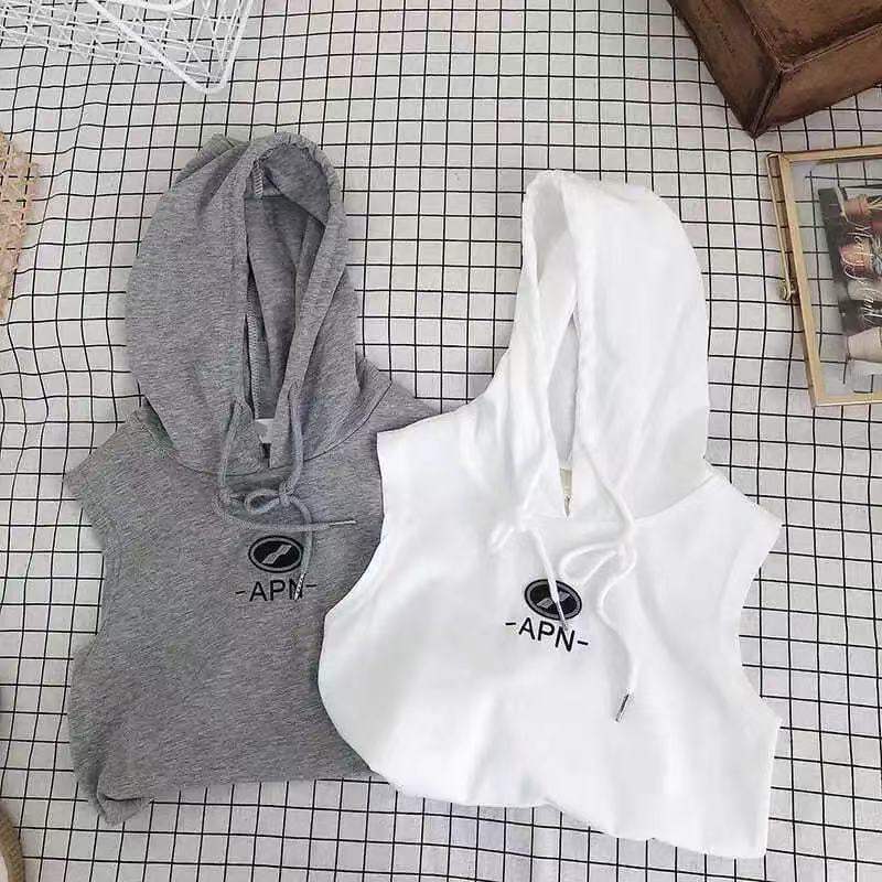 Two-piece Children's Boys Summer Suit Sleeveless Hooded Shorts Girl Suit for 2-8 Years
