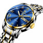Luxury Automatic Watch Fashion Casual Mens Watch Luxury Skeleton Mechanical Watch Water Luminous