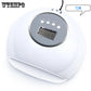 72W UV LED Lamp Nail Dryer for All Gels Nail Polish Manicure Tool Light UV Lamp Therapy Lamp Nail