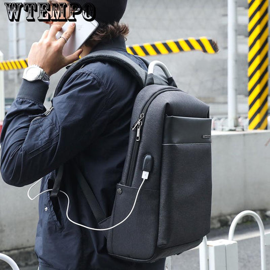 business Men's business laptop backpack casual fashion backpack large-capacity college students bag