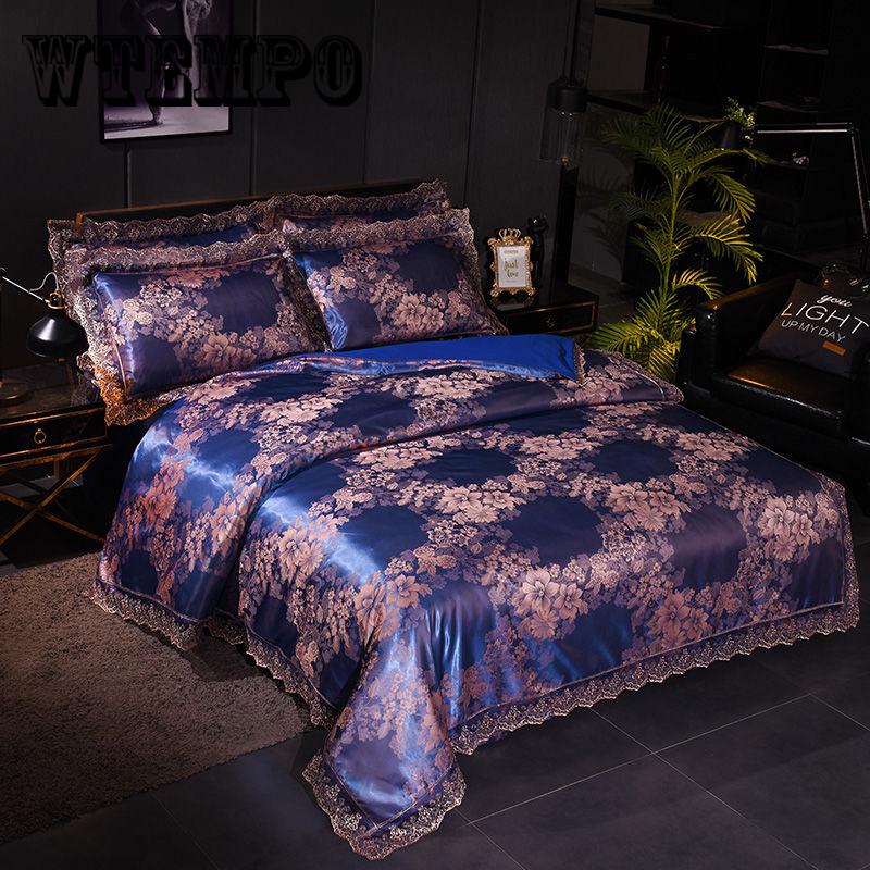 Luxury Bedding Sets Queen King Size Duvet Cover Bed Sheet Set Bed Linen Pillowcase