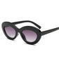 Cat Eye Sunglasses Women Retro Black Red Glsases Brand Designer Fashion Ladies Sun Glasses Oval Eyeg