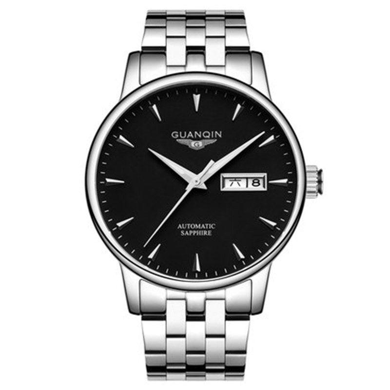 Business Mechanical Automatic Watches Men Watch Waterproof Steel Watches