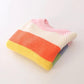 2021 Autumn and Winter New Children's Sweater Rainbow Stripe Girls Sweater Cashmere Fluffy Warm Knitted Sweater
