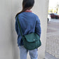 Large Capacity Canvas Bags Women Men Travel Casual Shool Daily Shoulder Simple Crossbody Solid Color Bags