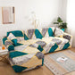 Four Seasons Universal Elastic Non-slip European-style Plaid Pattern Tight-pack Full-cover Sofa Cover
