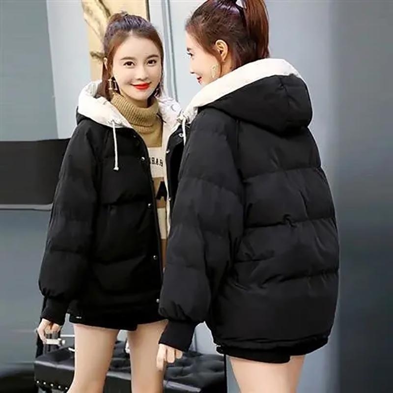 Women Winter Warm Parkas Windbreaker Hooded Jacket and Coats Fashion Casual Down Jacket