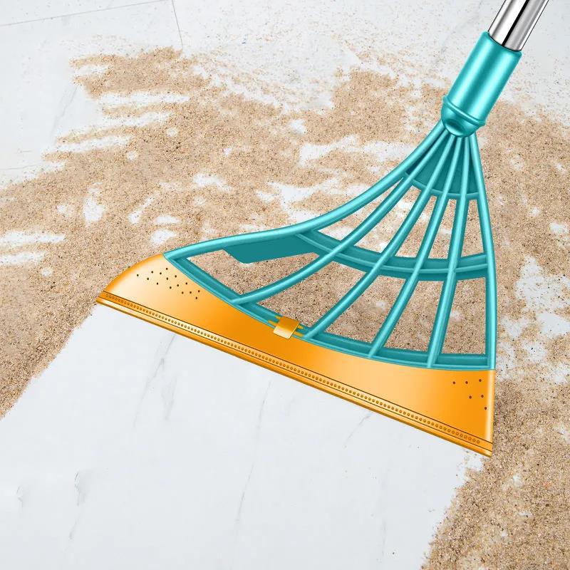 Household Sweeping Broom Non-stick Hair Broom Broom Soft Rubber Mop Bathroom Shaving
