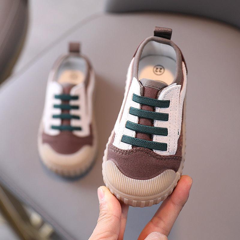 Children's Shoes Spring Summer  Kindergarten Non-slip Soft Bottom Men's and Women's Baby Shoes Casual Canvas Shoes
