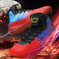 Men Sneakers Running High-top Basketball Shoes Shockproof Comfortable Breathable Lightweight Shoes