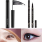 Thick waterproof eyebrow pencil waterproof eyeliner set ultra-fine brush mascara extended curl