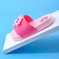 Kid's Summer Slippers Boys Girls Soft Sole Anti-slip Casual Slippers Indoor Bathroom Cartoon Ice Cream Flat Slippers