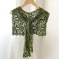 WTEMPO Summer Knitting Little Shawl Women's Thin Solid Color Knotted Lace Neckties Sun Protection Warm Shawl